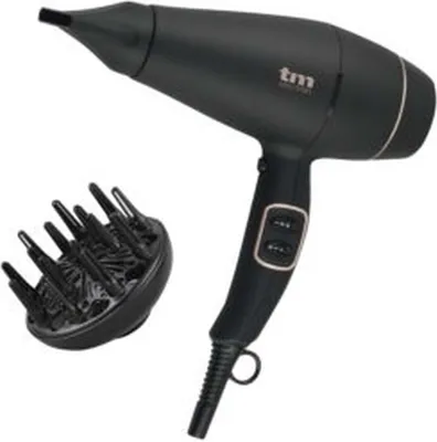 Produktbild von TM Electron TMHD134, Schwarz, Hängeschlaufe, 1,8 m, Tasten, 2200 W, 220 - 240 V