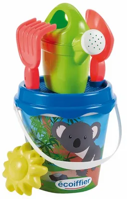 Produktbild von Ecoiffier Koala-Eimergarnitur mit Gießkanne, 17 cm