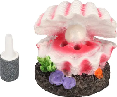Produktbild von Aquariumschalenluftbubbler -Dekorationsimulation Künstlicher Harzharz -Fisch -Tank -Origination mit Blasensteinen
