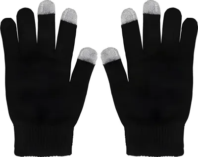 Guanti Invernali Uomo Donna, Guanti Invernali Ciclismo Guanti Touch Screen Unisex Antivento Guanti da Sci Guanti Sportivi da Caldi Esterni per Corsa Sci Snowboard Bici Alpinismo Trekking Nero XXL