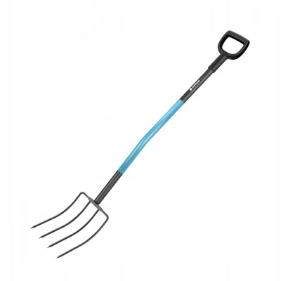 Image de Cellfast IPRO™ Fourche économique en fer pour ameublir le compost, le foin et la paille - 128 cm