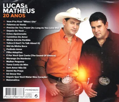 Image de LUCAS & MATHEUS - 20 Anos [CD]