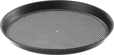 Zdjęcie produktu dla Blacha Forma Do Wypieku Pizzy Okrągła Perforowana Śr. 340 Mm - Hendi 616932