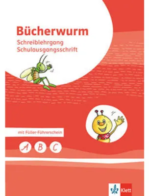 Produktbild von Bücherwurm Fibel. Schreiblehrgang Schulausgangsschrift Klasse 1