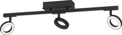 Produktbild von CARDILLIO 2 Spot - L68,5 x B8,5 x H19,5 cm - schwarz - 3X3,2W;2X3,3W inkl. - IP20