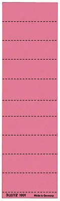 Image de LEITZ 1901 Étiquettes vierges Carton 100 pièces rouge