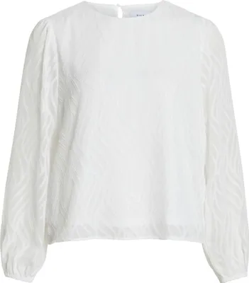 Produktbild von VILA Edle Langarm Bluse mit transparenten Ärmeln Größe: 42