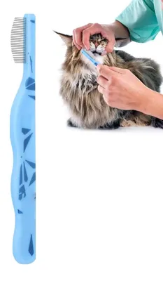 Obrázok produktu pre Kefa na odstraňovanie vypadaných vlasov pre mačky a hrebeň pre psov