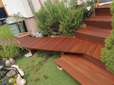 Produktbild von 2,44 m | Terrassendiele Bangkirai *Standard Qualität*