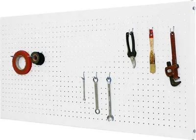 Obrázek produktu pro Skládací panel 900 x 600 cm – bílý – s 8 háčky