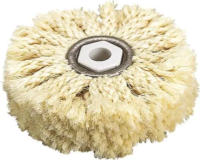 Productafbeelding van Wolfcraft koordborstel, diameter 85 x 20 mm, 10 mm, sisal