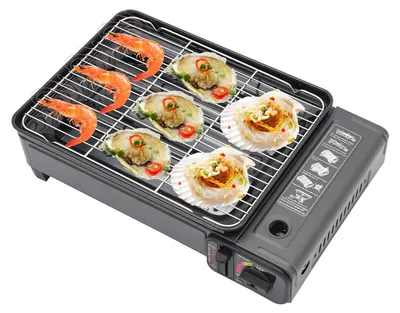Produktbild von Elzusha – Tragbarer Gasgrill mit einstellbarer Hitzeleistung