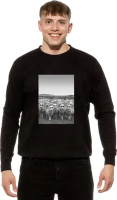 Produktbild von Cotton Prime® Sweatshirt Schafe XXL Schwarz