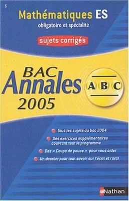 Produktbild von Mathematik, Abitur (ES): Korrigierte Aufgaben, Abituraufgaben der Vorjahre, 2005