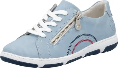 Produktbild von Rieker Sportliche Schnürschuhe Damen 31393836373838 Blau 36 EU