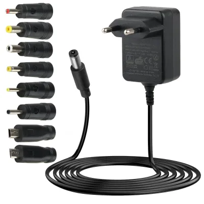 Obrázok produktu pre Nabíjačka 5 V, 2 A, napájací zdroj 10 W, AC/DC adaptér 100-240 V