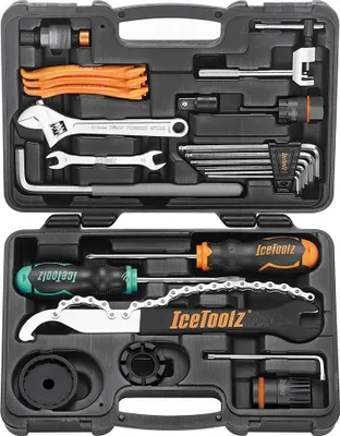 Produktbild von IceToolz Fahrrad Werkzeugkoffer 16 Tools für Werkstatt oder unterwegs