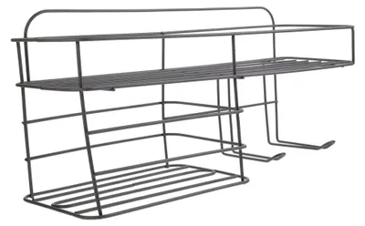 Produktbild von Haartrockner Halter Wandmontage Föhnhalter Organizer für Haartools Platzsparende Aufbewahrungslösung Design für Bad und Ankleidezimmer