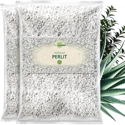 Image de Perlite pour plantes et jardin, 6 litres