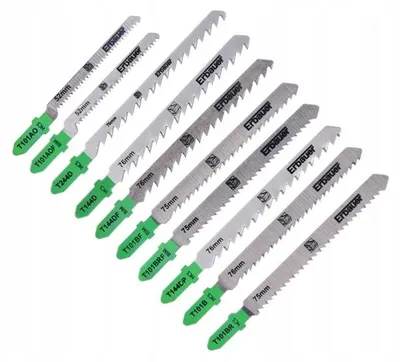 Produktbild von Erbauer Stichsägeblatt-Set für Holz und Metall, 10 Stück
