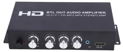 Obrázok produktu pre Stereofónny audio zosilňovač s Bluetooth a HDMI vstupom
