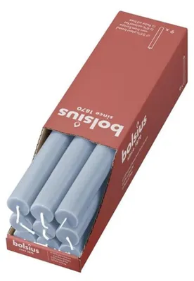 Immagine prodotto di Candela da tavolo Bolsius 270 23 blu rustico