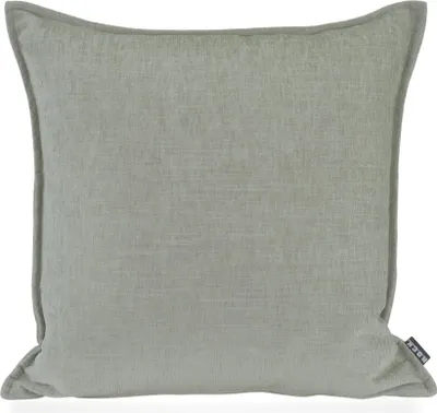 Produktbild von H.O.C.K. Lucky Kissen 45x45cm mit Biese einfarbig salbei col. 21