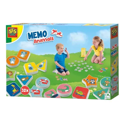 Produktbild von SES Creative Animal-Memo, Kartenspiel, Matching, 3 Jahr(e)