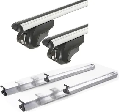 Obrázok produktu pre Hliníkový strešný nosič VDP CC Fix&Slide kompatibilný s Peugeot 807 (5 dverový) od roku 2002