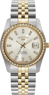 Produktbild von Roamer Damen Uhr Analog Quarz 853858 47 39 20 Positano Edelstahl