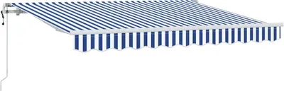 Zdjęcie produktu dla Markiza zwijana Niebieski 250 x 200 cm tkanina