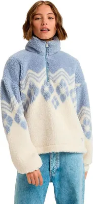 Image de Roxy Mountain Story Fleece Jacke Blau M Damen Blau M
