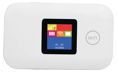 Obrázok produktu pre Mobilný hotspot 4G LTE so slotom na SIM kartu – mobilný WiFi hotspot pre cestovanie autom a kempovanie, podporuje pripojenie 10 používateľov, 2100 mAh, verzia pre Európu a Áziu