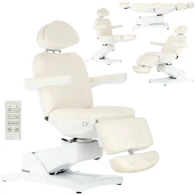 Image de Fauteuil électrique cosmétique pour salon de beauté pédicure réglable 4 actionneurs Oliver