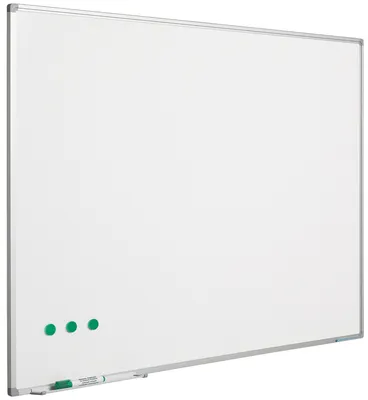 Productafbeelding van Whiteboard van geëmailleerd staal - Wit - Magnetisch - 90x180 cm