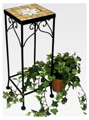 Produktbild von Blumenhocker Mosaik Eckig 46 cm