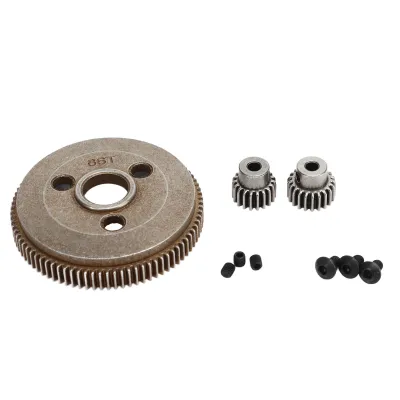Image de engrenage frontal 1/10 RC Car,Engrenage frontal 86T RC Car,Jeu d'engrenages pour Slash 2WD,Remplacement d'engrenages RC,Accessoires RC