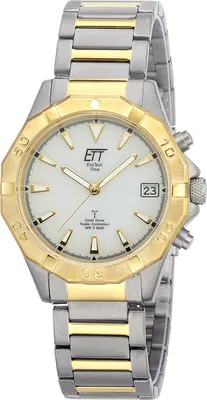 Produktbild von Eco Tech Time Solar Drive Funk Alsaka Herrenuhr - EGT-11359-25M