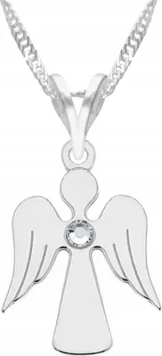Produktbild von Silberkette mit Engel Zirkonia Engel Engel SILBER 925