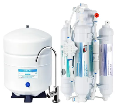 Immagine prodotto di Filtro per l'acqua a osmosi inversa - Sistema di purificazione dell'acqua - Filtro per l'acqua del rubinetto - Filtro per l'acqua potabile - Filtro RO