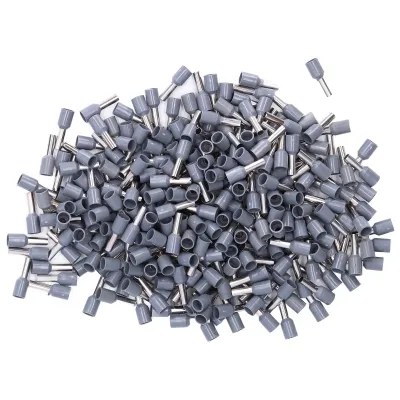 Image de 1000Pcs Ferrule Insulated Electrical Pin Crimp Terminals 12 AWG Cord End Connectors Kit(E4009 )
