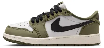 Image de Jordan 1 Retro Low OG Medium Olive (taille enfant) - Taille 38,5