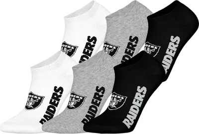 Produktbild von Huddle Uni Freizeitsocken Las Vegas Raiders Sneaker 6-Pack wht-mgr-blk - Größe 35-38