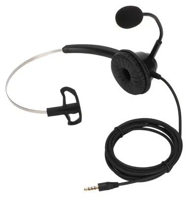 Obrázek produktu pro H360-3.5: Sluchátka s mikrofonem pro telefonování, potlačující hluk, pohodlná, jednostranná, s 3,5mm jack konektorem