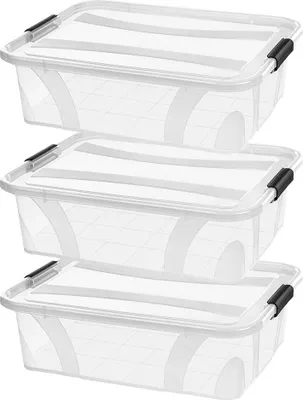 Produktbild von Aufbewahrungsbox Anzio 7 l 3er-Set