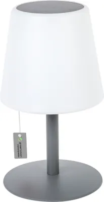 Produktbild von Solar-LED-Tischleuchte Outdoor, grau