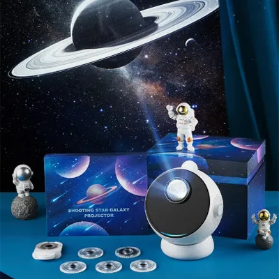 Obrázek produktu pro Projektor galaxie se simulací padající hvězdy | Domácí planetárium