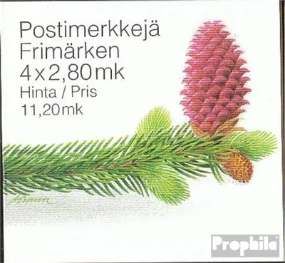 Produktbild von Briefmarken Finnland 1995 Mi MH39 (kompl.Ausg.) gestempelt Bäume