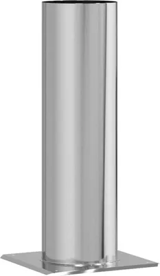 Produktbild von vidaXL Kamin Kopf Erweiterung Silber 26 x 26 x 50 cm Edelstahl