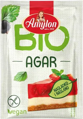 AGAR BEZGLUTENOWY BIO 10 g - AMYLON